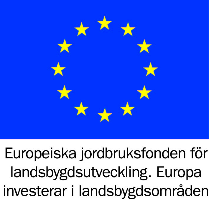 Logotyp Europeiska jordbruksfonden för landsbygdsutveckling