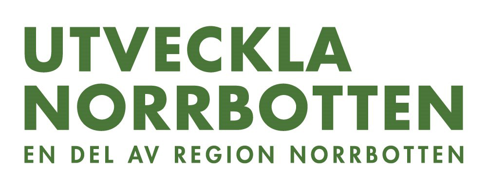 Logotyp för Utveckla Norrbotten - En del av Region Norrbotten