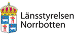 Länsstyrelsens logotype, Länstyrelsen är samarbetespartner i projektet, samverkan för att stärka utrikesfödda föräldrar.