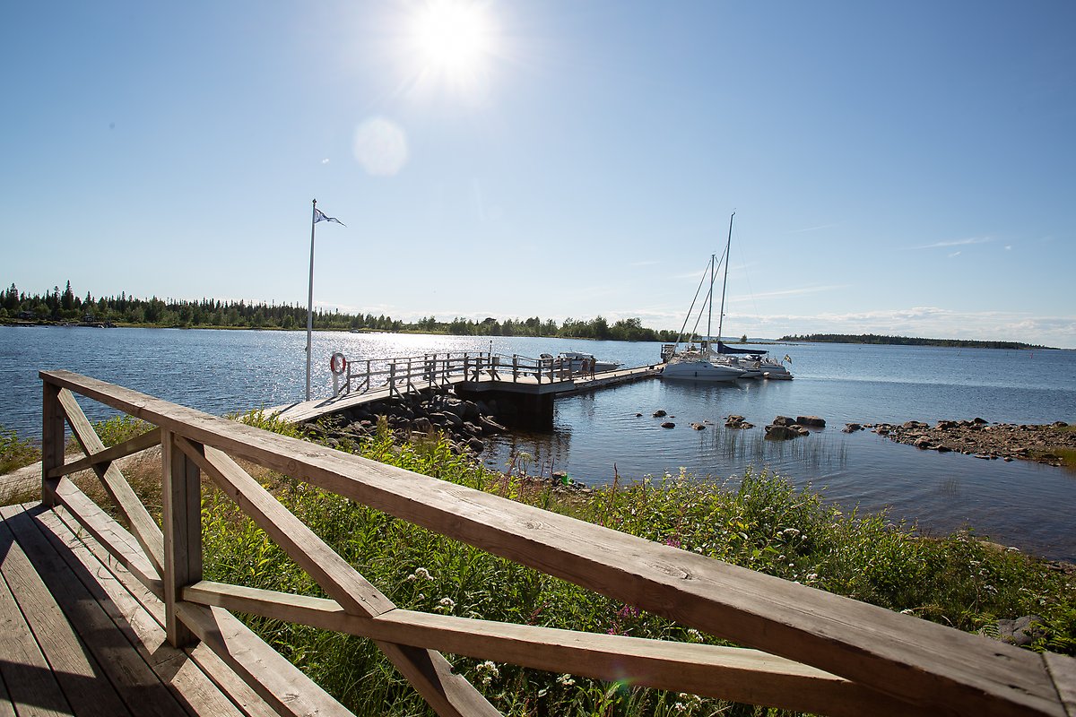 Småskärs turbåtsangöring. Foto: Elin Aunes